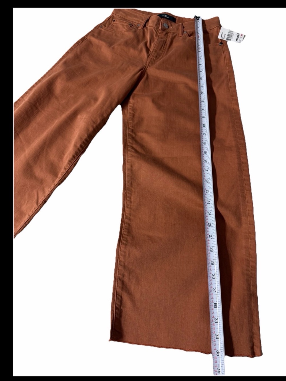 Mavi Rust 27”x25” 98%Cotton   Brown Wide Leg Jeans